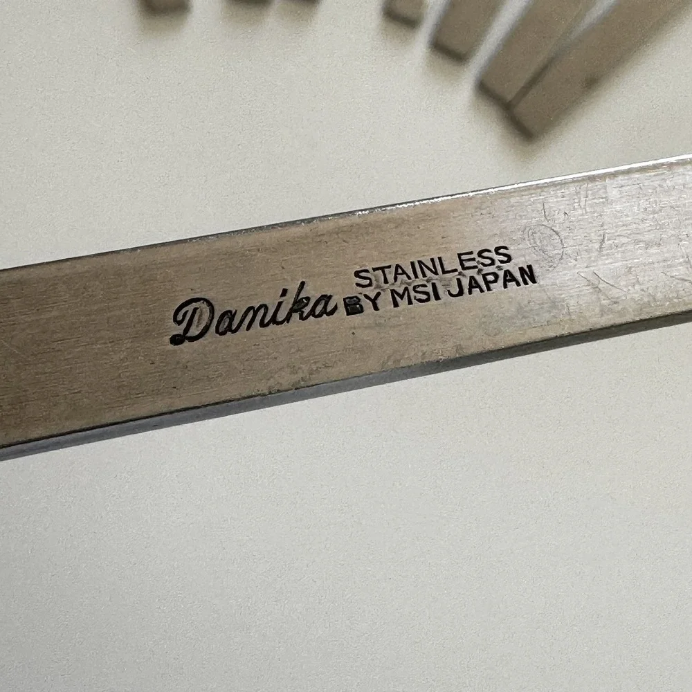 DANIKA MSI Celtic‎ Knot Stainless Mixed Lot 8 Pc Forks And Spoons Japan MCM